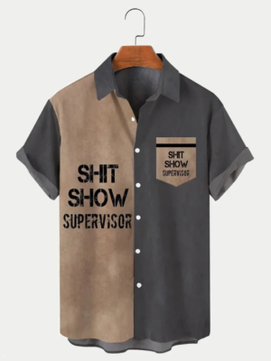 shit show supervisor hawaiian shirt