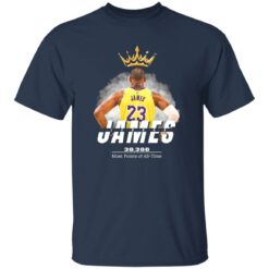 Lebron James 38388 Post Points Of All Time Shirt $19.95