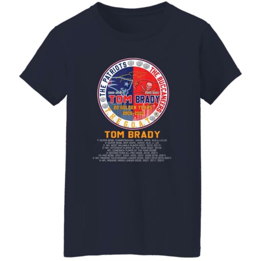 Tom Brady Retirement 22 Golden Years Shirt $19.95