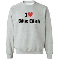 I Love Billie Eilish Shirt $19.95 redirect02132023220258
