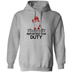 Gnome Aebleskiver Tester Reporting For Duty Shirt $19.95 redirect02192023220234 2
