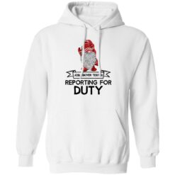 Gnome Aebleskiver Tester Reporting For Duty Shirt $19.95 redirect02192023220234 3