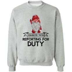 Gnome Aebleskiver Tester Reporting For Duty Shirt $19.95 redirect02192023220234 4