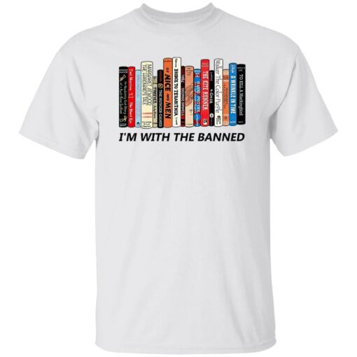 Book I’m With The Banned Shirt $19.95