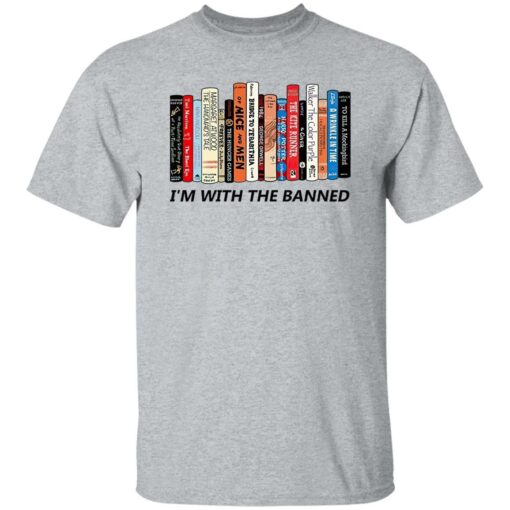 Book I’m With The Banned Shirt $19.95