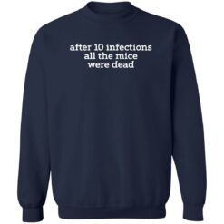 After 10 Infections All The Mice Were Dead Shirt $19.95 redirect02212023030222