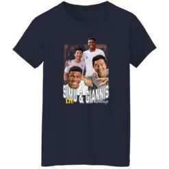 Simu Liu And Giannis Antetokounmpo Shirt $19.95