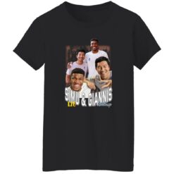 Simu Liu And Giannis Antetokounmpo Shirt $19.95