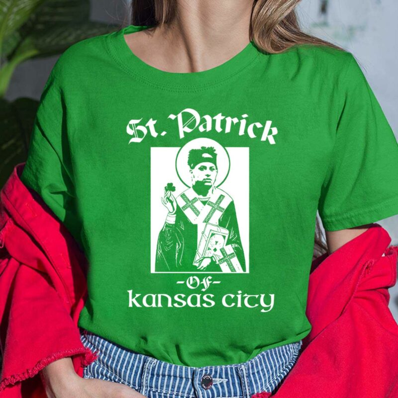 Mahomes St Patrick of Kansas City Ladies Shirt