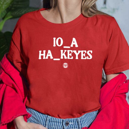 Io A Ha Keyes Shirt $19.95 Ao red Endas Lele IO A HA KEYES 6 red