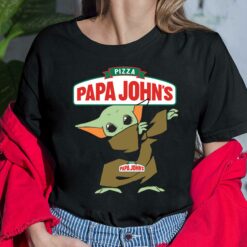 Baby Yoda Pizza Papa John's Shirt