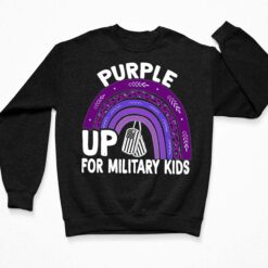 Purple Up For Military Kids Shirt $19.95