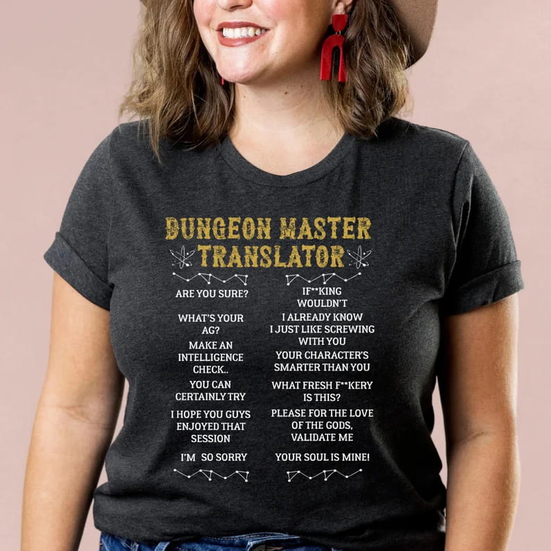 Dungeon Master Translator Shirt