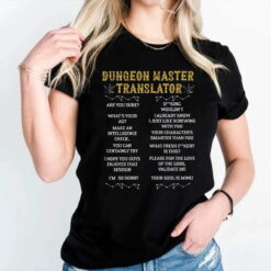 Dungeon Master Translator Shirt