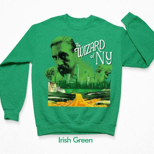 The Wizard Of NY Shirt $19.95 Endas Lele AO irish green the wizard of NY 3 green