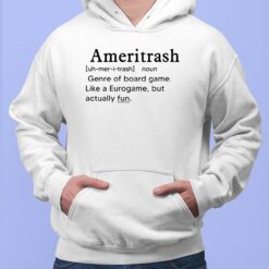 Ameritrash Genre Of Board Game Like A Eurogame But Actually Hoodie