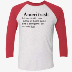 Ameritrash Genre Of Board Game Like A Eurogame But Actually Shirt $19.95 Endas Lele Ameritrash 9 1