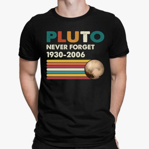 Pluto Never Forget 1930 2006 Shirt