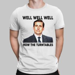 Michael Scott Well Well Well How The Turntables Shirt