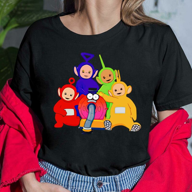 A Teletubbies Shirt A Teletubbies Ladies Shirt
