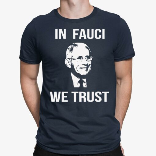 Dr Fauci In Fauci We Trust Shirt $19.95 Endas lele Will ferrell fauci shirt 1 navy