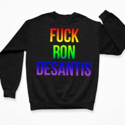 F*Ck Ron Desantis Shirt $19.95 Endas lele fuck ron desantis 3 Black