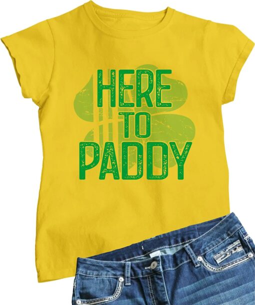 Here To Paddy St. Patricks Day Shirt