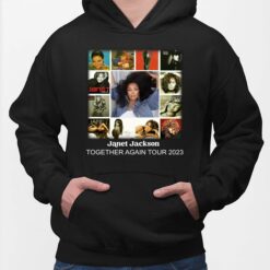 Janet Jackson Together Again Tour 2023 Shirt Janet Jackson Together Again Tour 2023 Hoodie