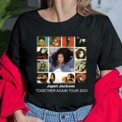 Janet Jackson Together Again Tour 2023 Shirt