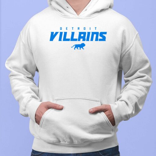 Detroit Villains Shirt $19.95