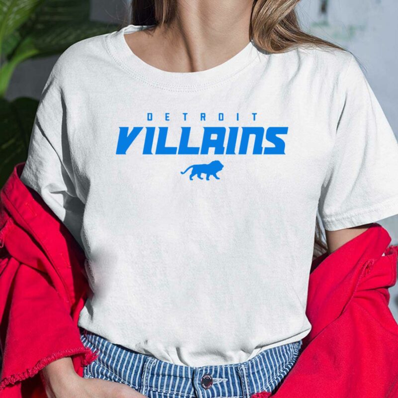 Detroit Villains Shirt Detroit Villains Ladies Shirt