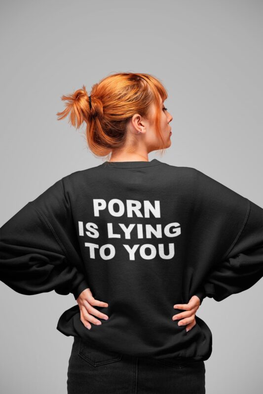 Porn Is Lying To You Shirt Porn Is Lying To You Sweatshirt