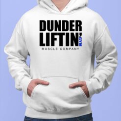 Dunder Liftin Gym Muscle Company Hoodie