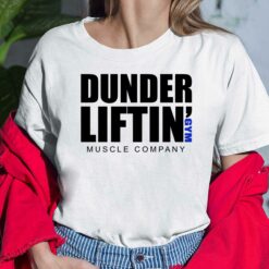 Dunder Liftin Gym Muscle Company Ladies Shirt