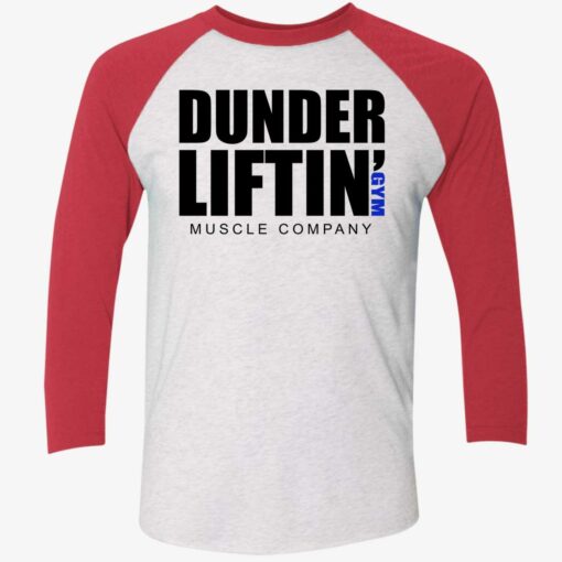 Dunder Liftin Gym Muscle Company Shirt $19.95