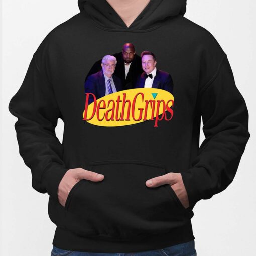 Kanye West Elon Musk George Lucas Seinfeld Death Grips Hoodie