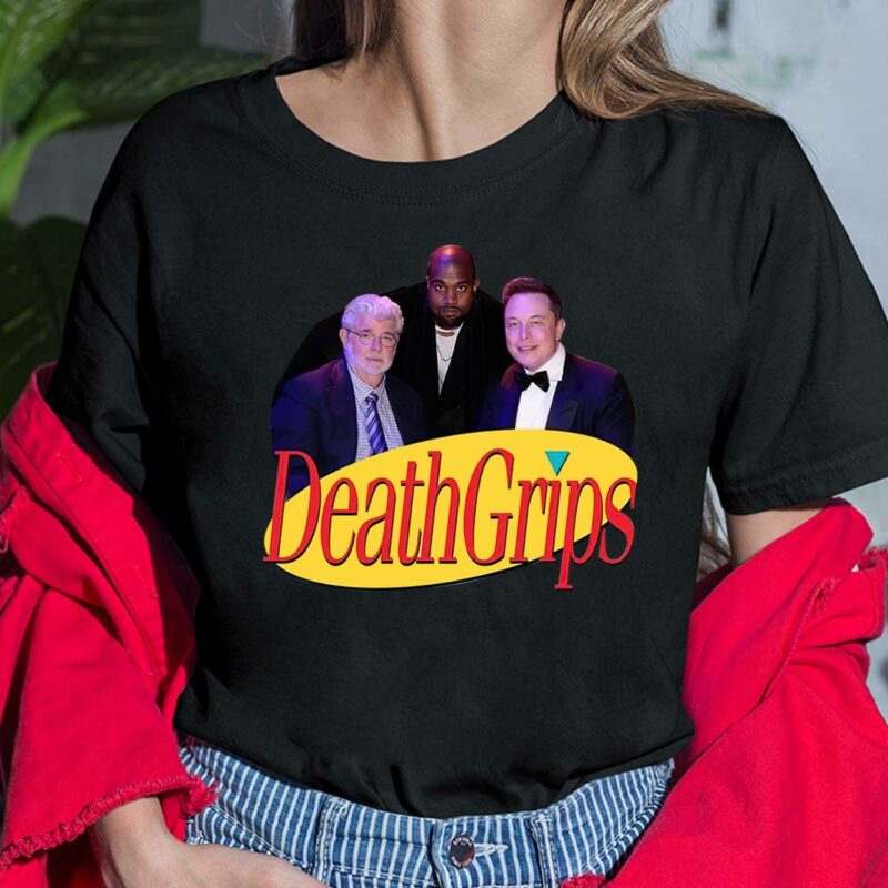 Kanye West Elon Musk George Lucas Seinfeld Death Grips Ladies Shirt