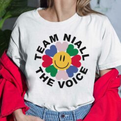 Flower Team Niall The Voice Ladies Shirt