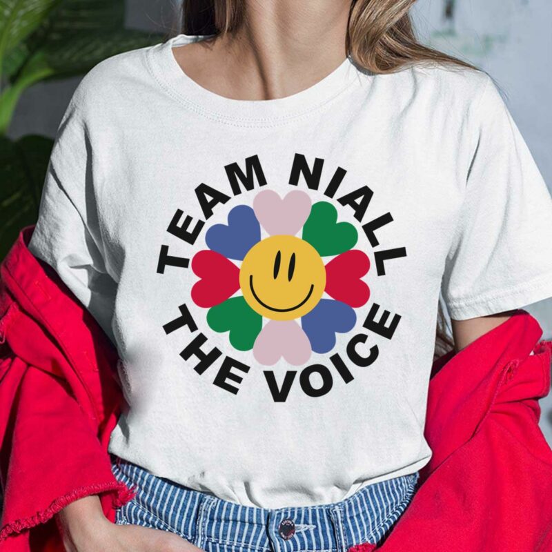 Flower Team Niall The Voice Shirt Flower Team Niall The Voice Ladies Shirt