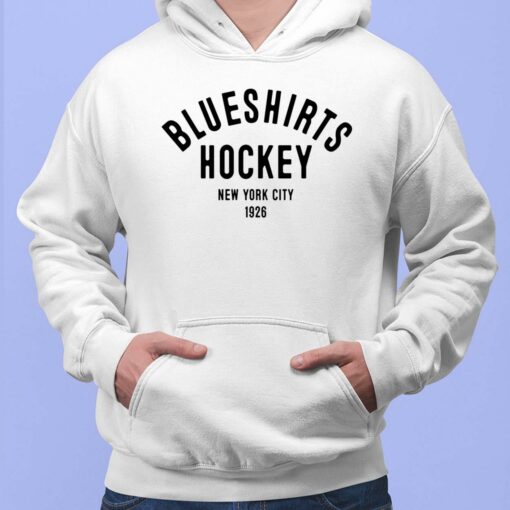 Blueshirts Hockey New Your City 1926 Hoodie