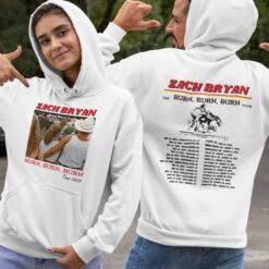 Zach Bryan The Burn Burn Burn Tour 2023 Shirt $19.95