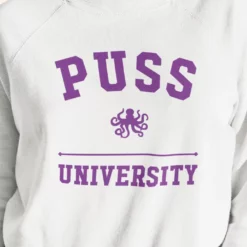 Puss University sweatshirt