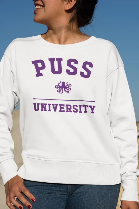 Puss University sweatshirt Puss University sweatshirt