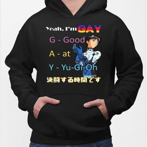 Yeah I’m Gay Good At Yugioh Hoodie