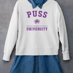 Puss University sweatshirt $30.95