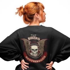 Skull The Bikers Brotherhood Sweatshirt