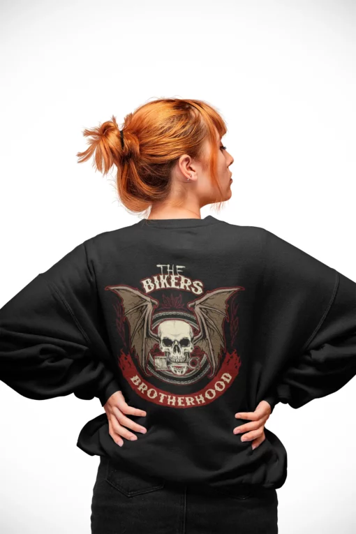 Skull The Bikers Brotherhood Sweatshirt