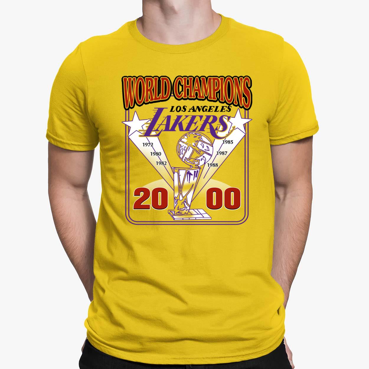 Pedro Pascal World Champions Los Angeles Lakers Shirt