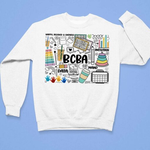 BCBA Behavior Analyst Special Education Teacher Therapist Shirt, Hoodie, Sweatshirt, Women Tee $19.95