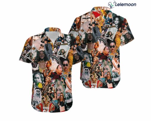 Beyonce 90s Vintage Collage Hawaii Shirt